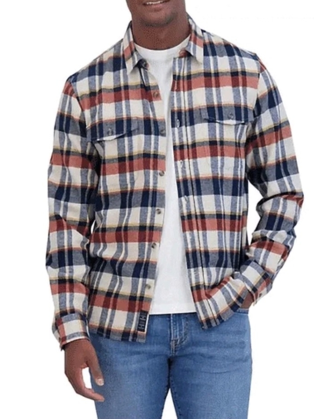 Lucky Brand Men’s XXL Plaid Flannel Shirt NWT.